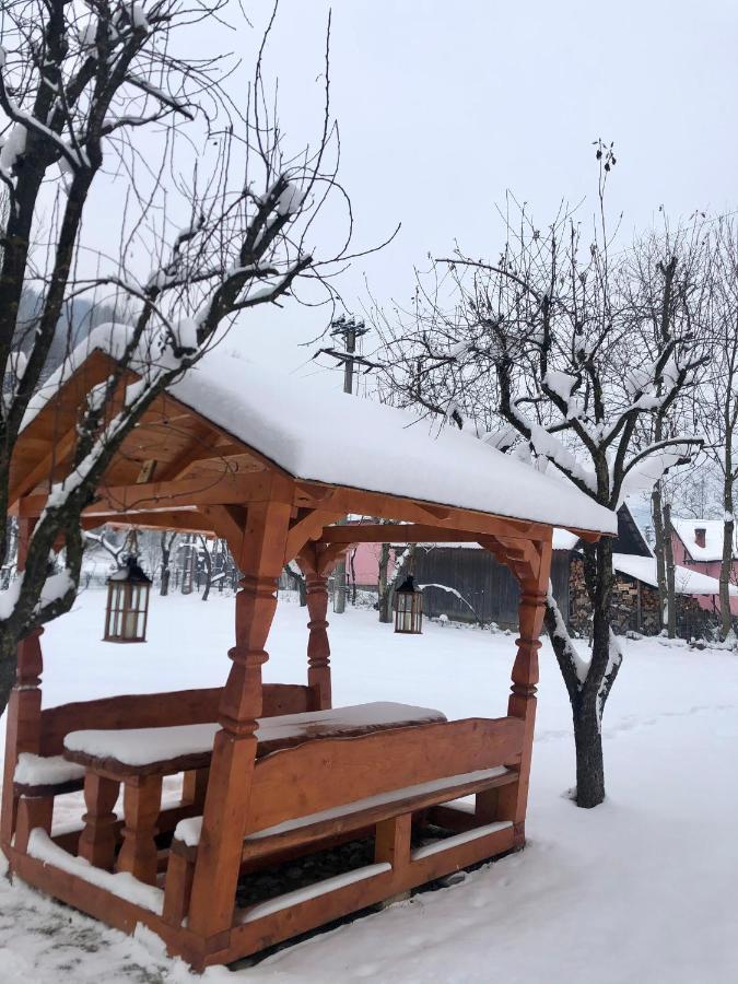 Complex Căsuțe Căsuța din cireș Moisei Villa Bagian luar foto