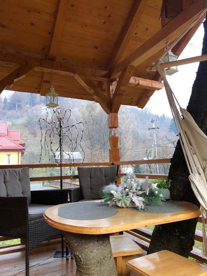 Complex Căsuțe Căsuța din cireș Moisei Villa Bagian luar foto